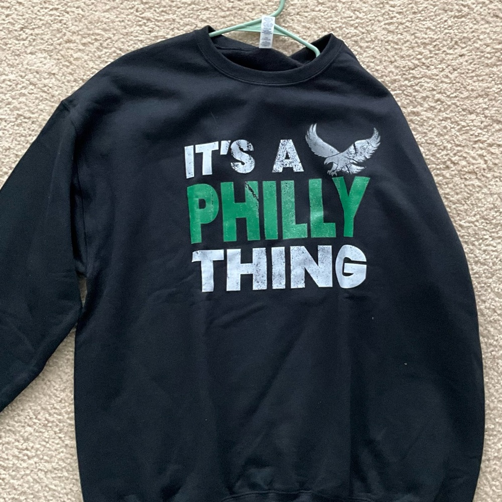 Black 'It's a Philly Thing' Sweater NWOT